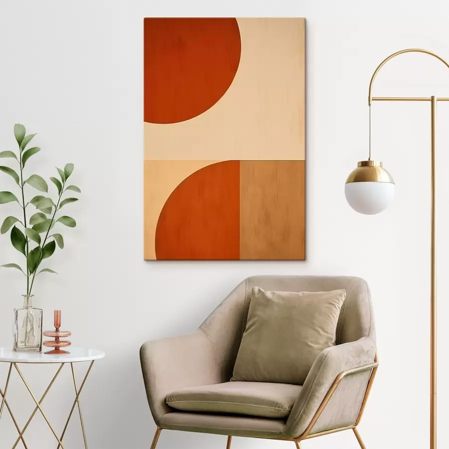 carta da parati Semicerchi astratti nr. s45844