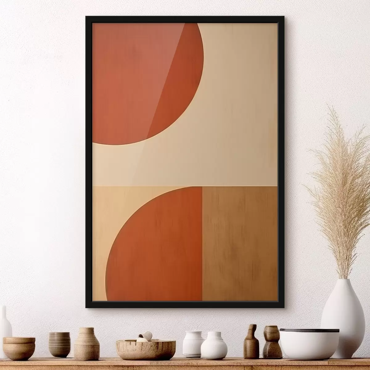 Poster Semicerchi astratti f45844