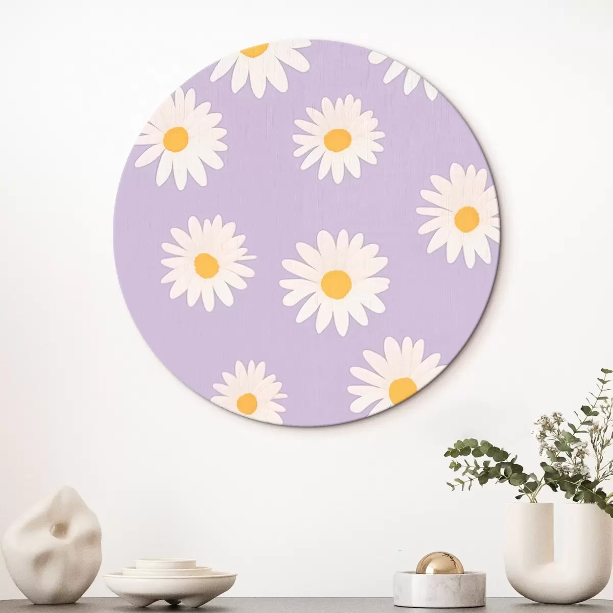 Quadri rotondi Margherite r45826