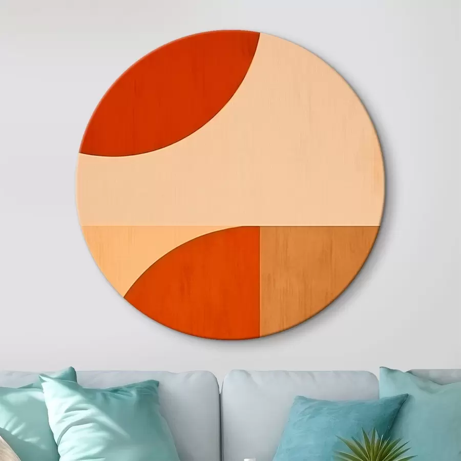 carta da parati Semicerchi astratti nr. r45844