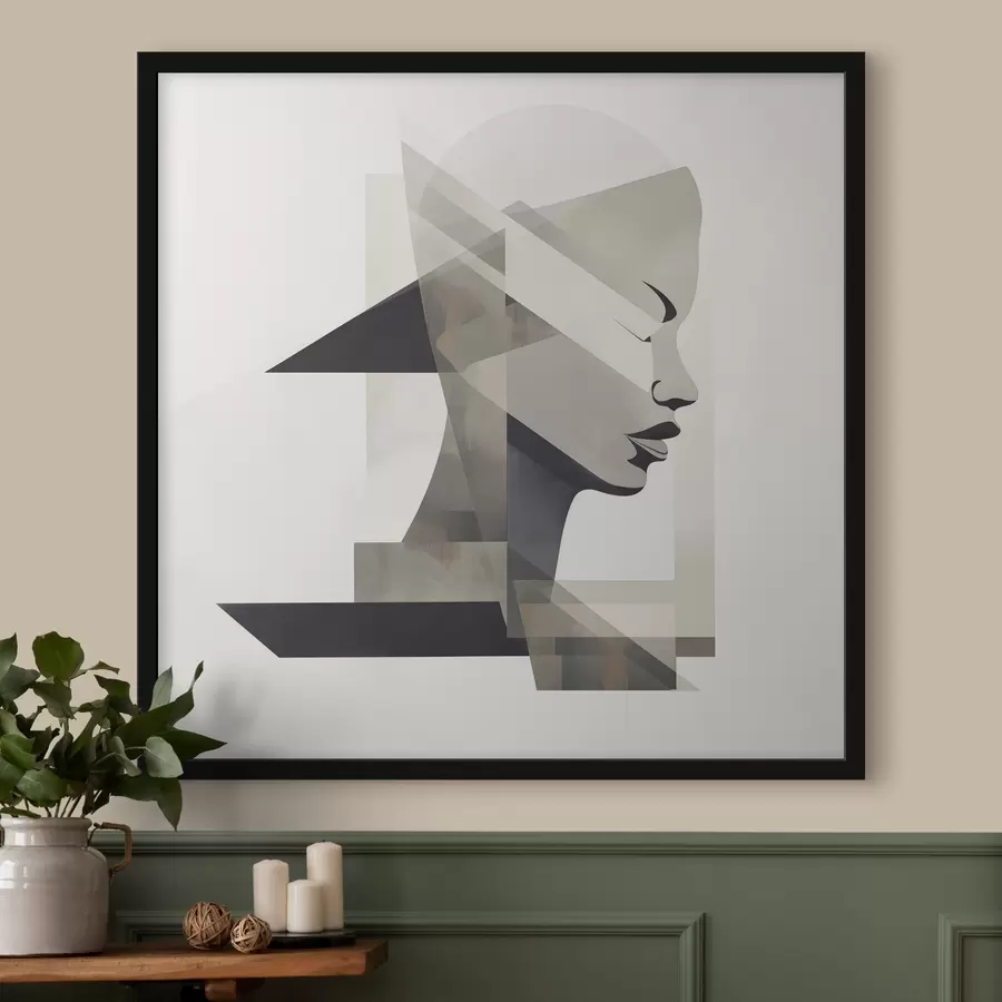 carta da parati Ritratto astratto nr. f45916