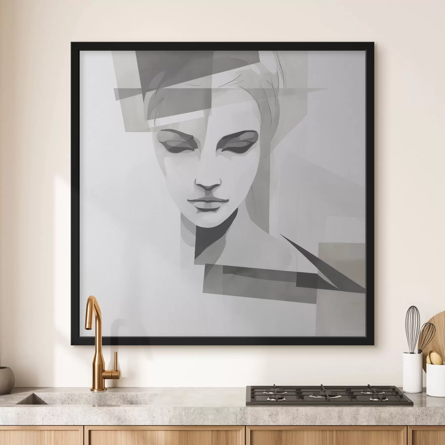 carta da parati Ritratto astratto nr. f45917