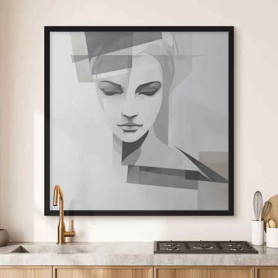 carta da parati Ritratto astratto nr. f45917