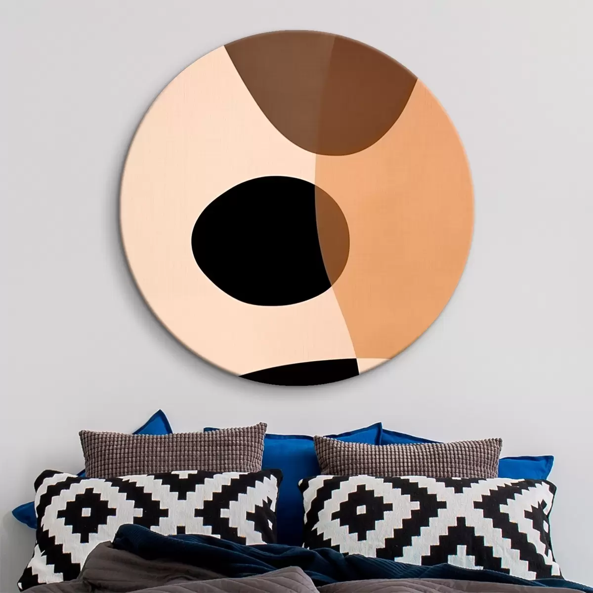 Quadri rotondi Astrazione r45838