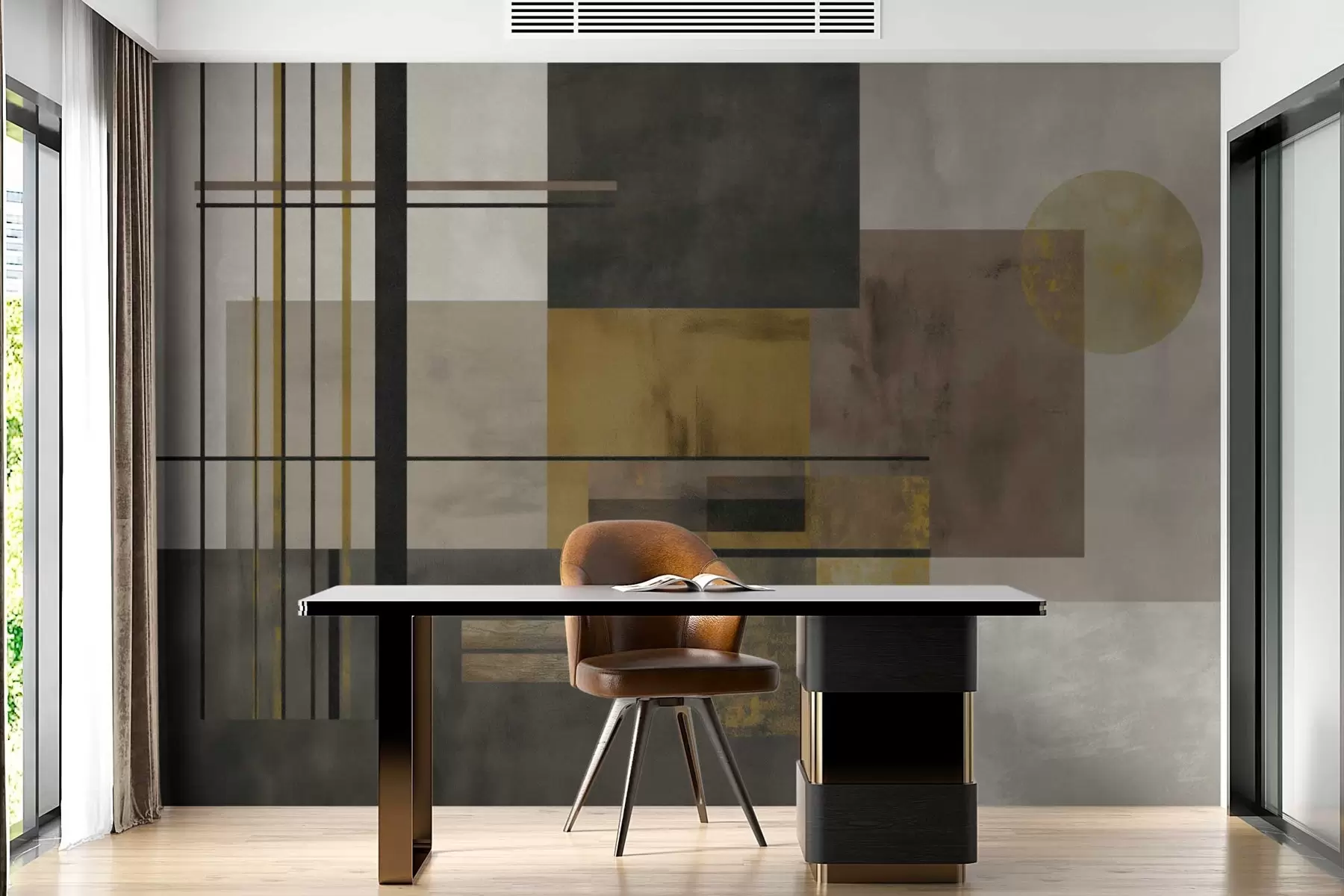 carta da parati geometria astratta nr. w04502