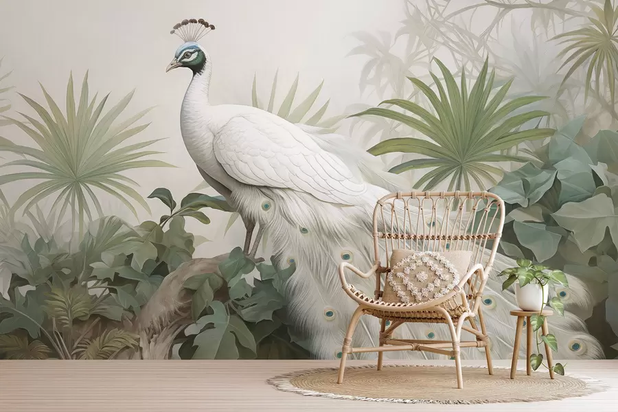 carta da parati Pavone nr. w04595