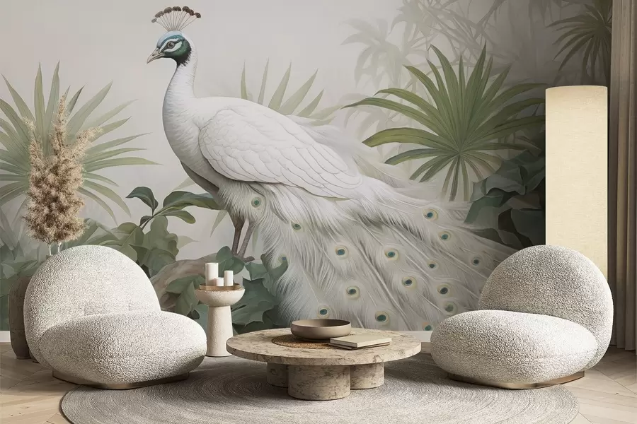 carta da parati Pavone nr. w04595