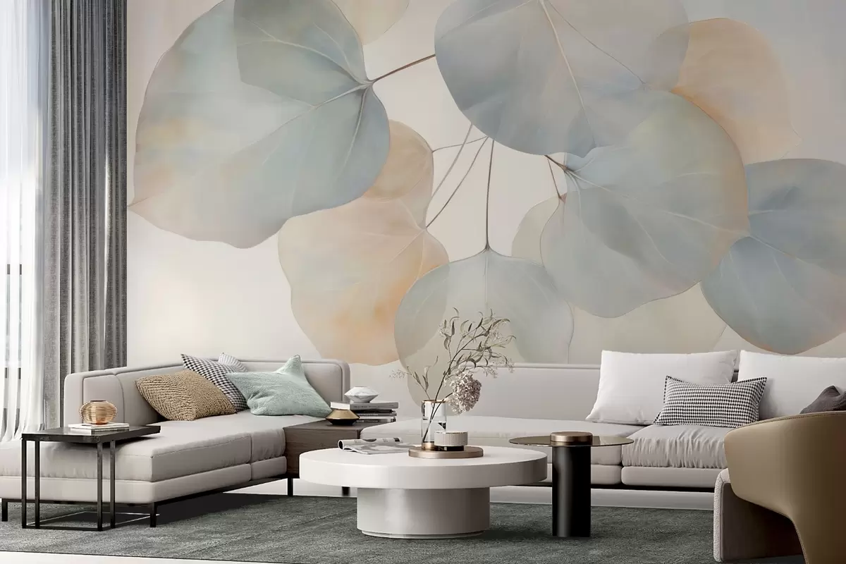 carta da parati Foglie enormi nr. w04599