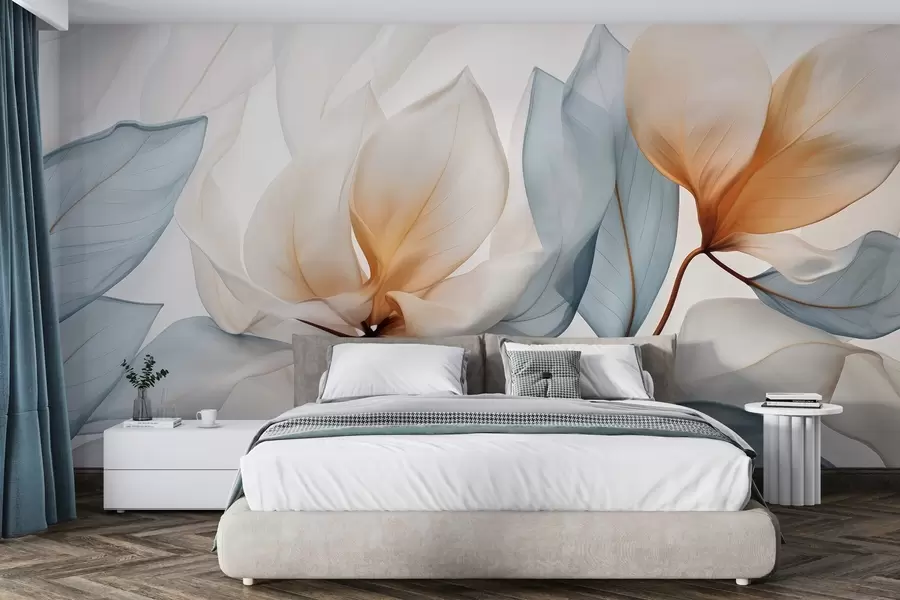 Carta da parati Moderno La magia dei petali n. w04566