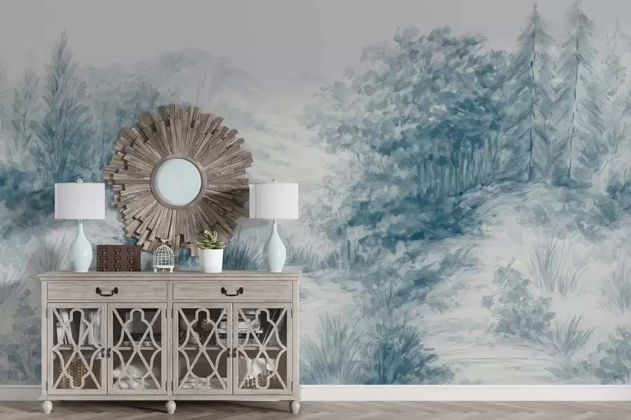 carta da parati Contorni colorati nr. w04572