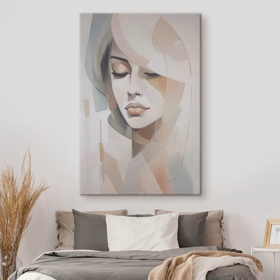 carta da parati Ritratto astratto di una ragazza nr. s45972