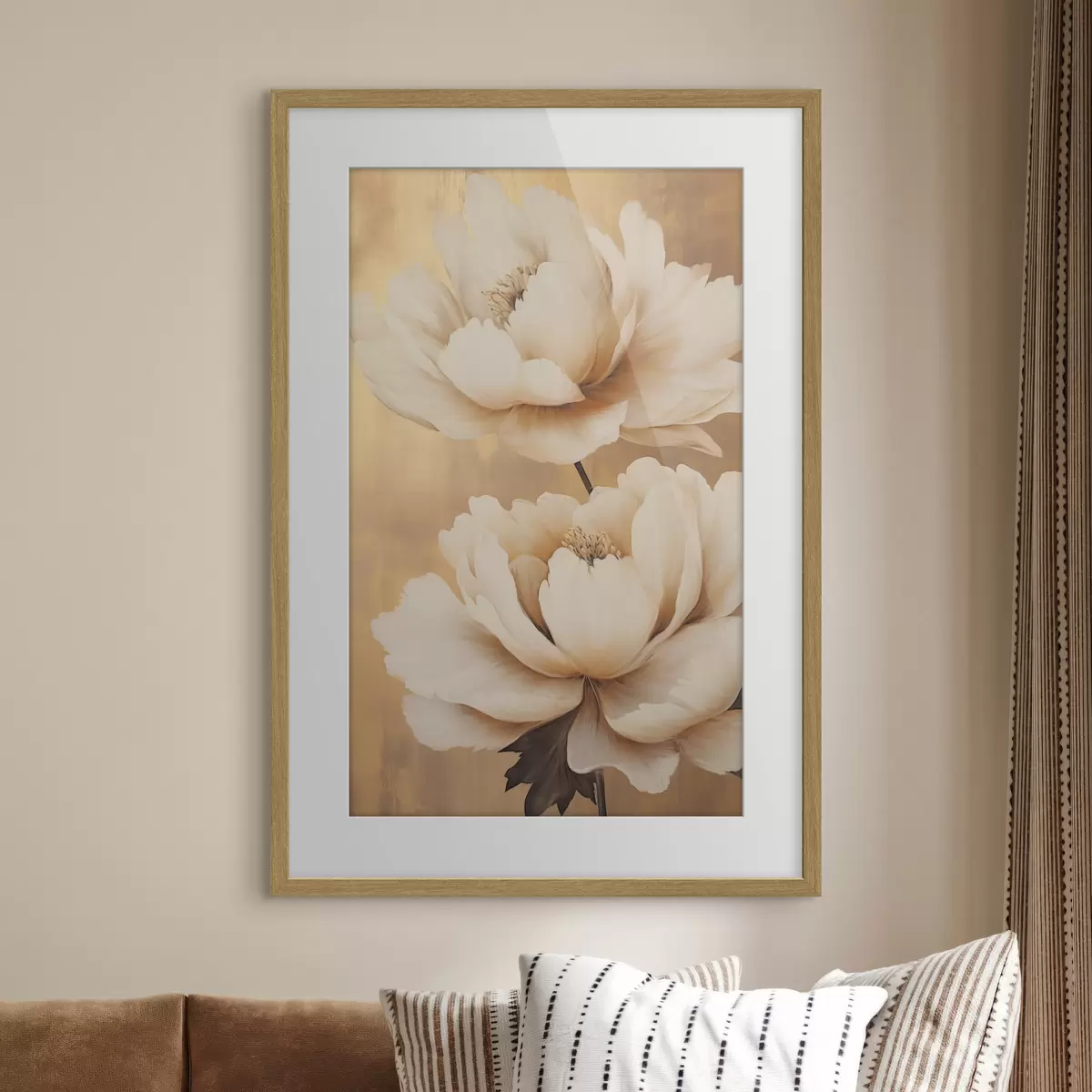 Poster Peonie e istante f45956