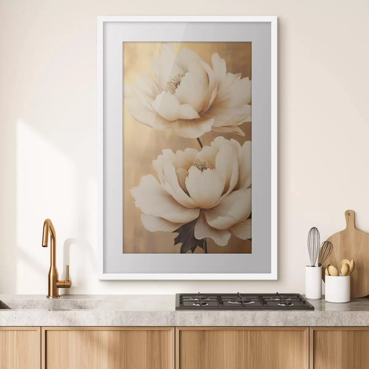 Poster Peonie e istante f45956