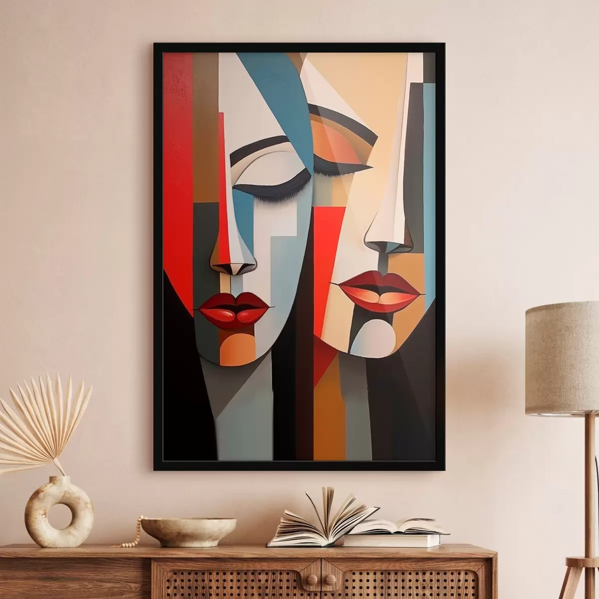 Poster Volti femminili astratti f45967