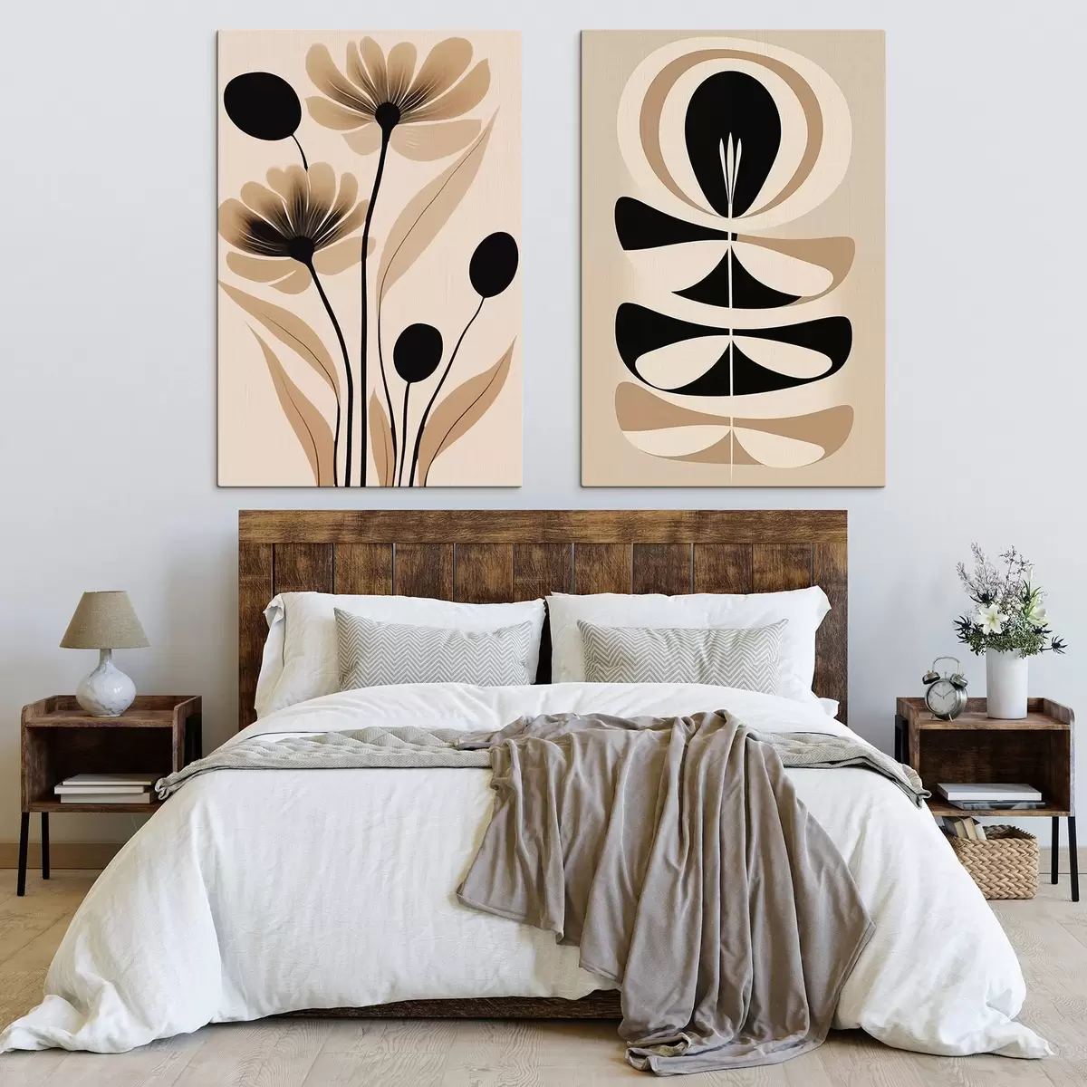 carta da parati Fiori astratti nr. m00773