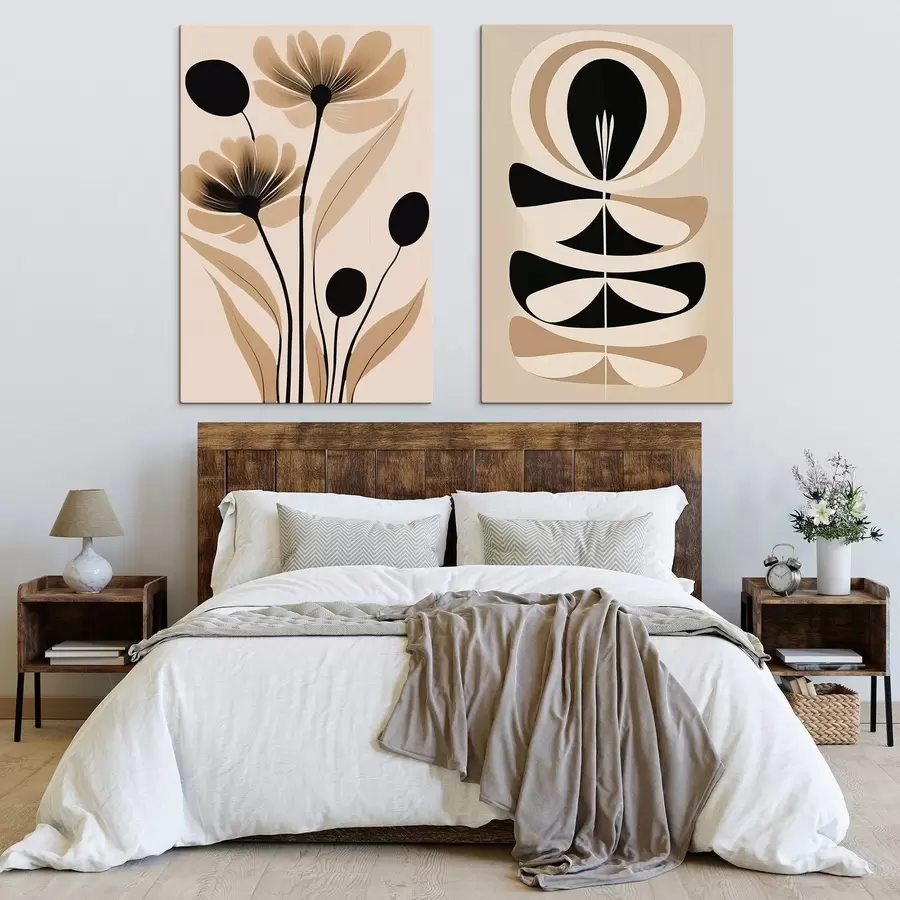 carta da parati Fiori astratti nr. m00773