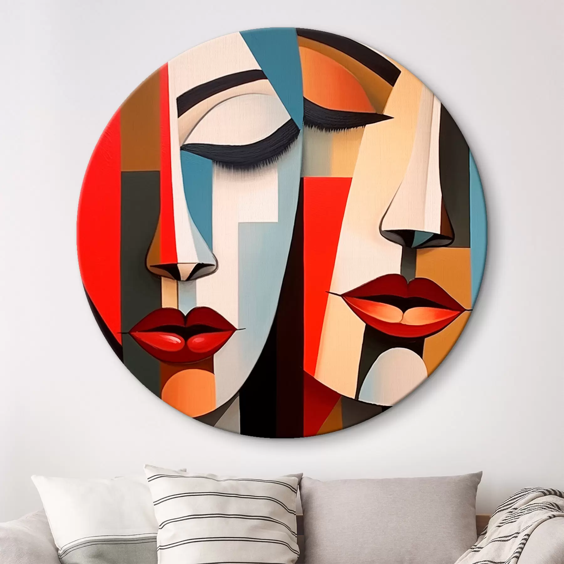 carta da parati Volti femminili astratti nr. r45967