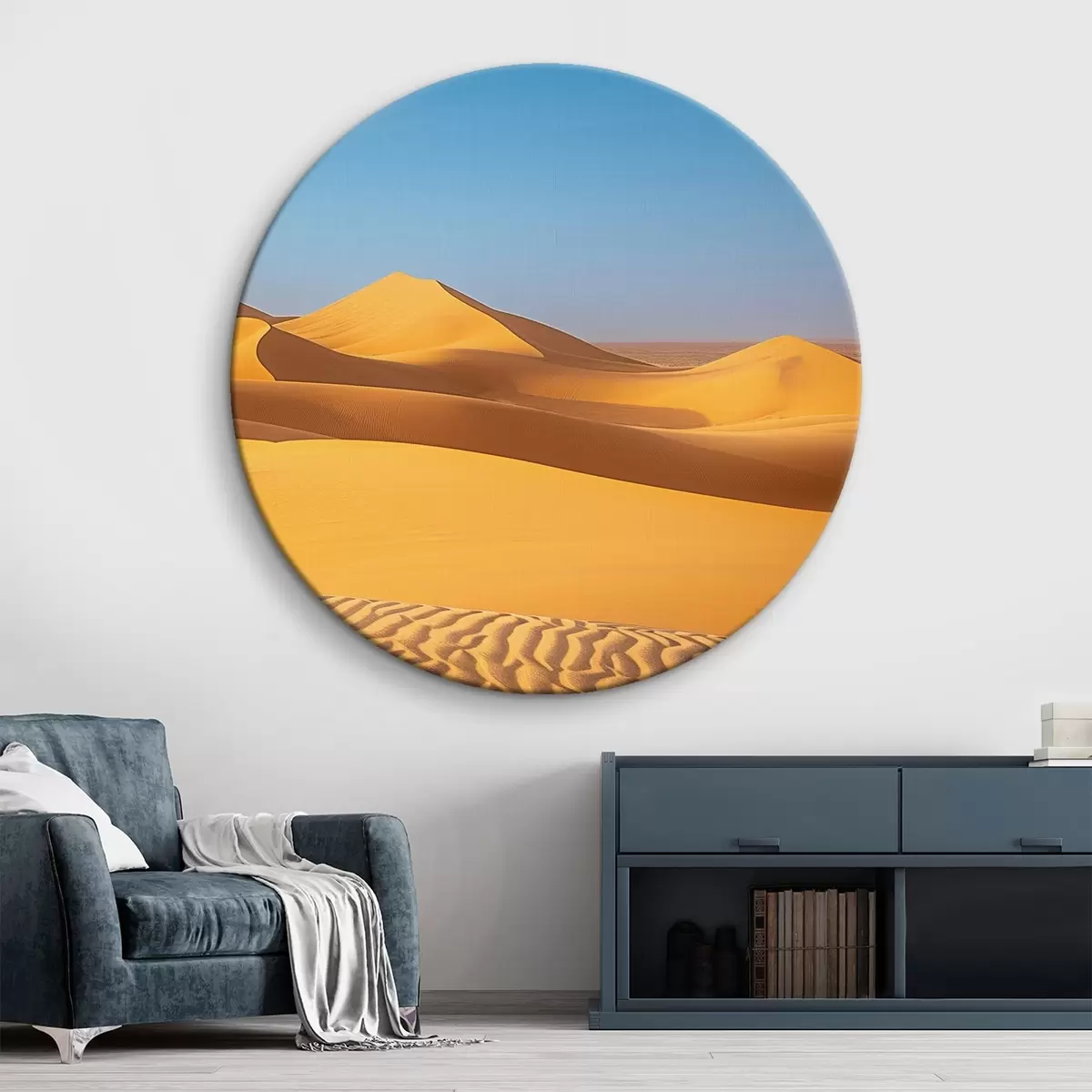 Quadri rotondi Sabbia nel deserto r45667