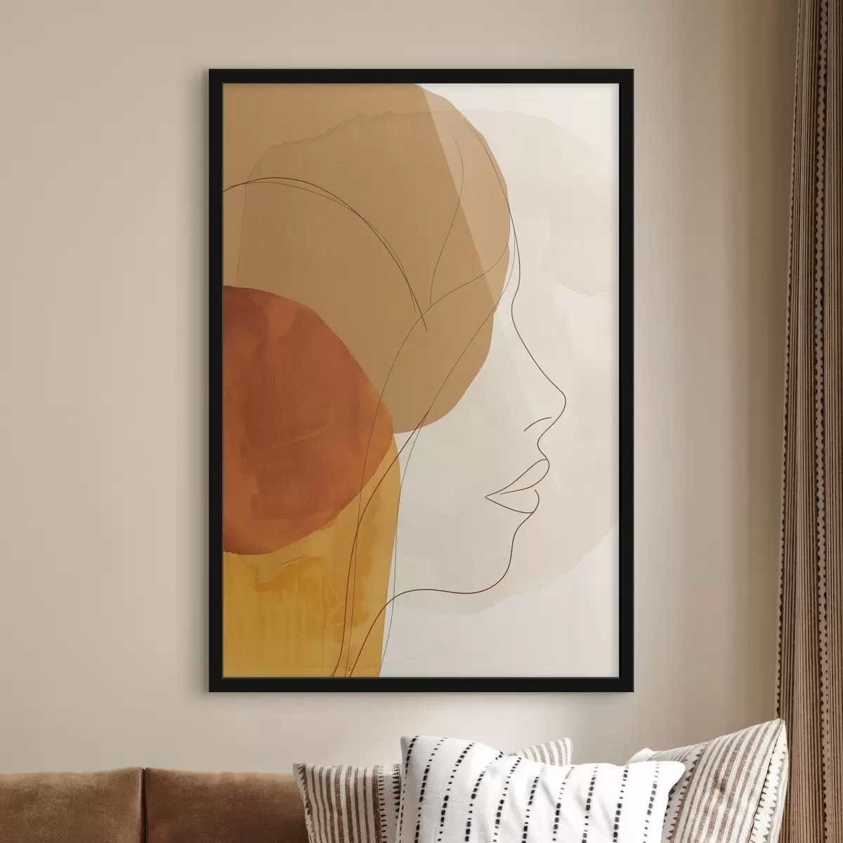 Poster Astrazione, ragazza f45654