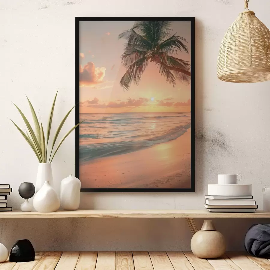 carta da parati Tramonto sul mare nr. f45661