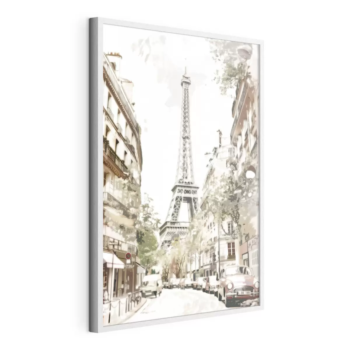 Poster Immagine di Parigi, imitazione della pittura f45668