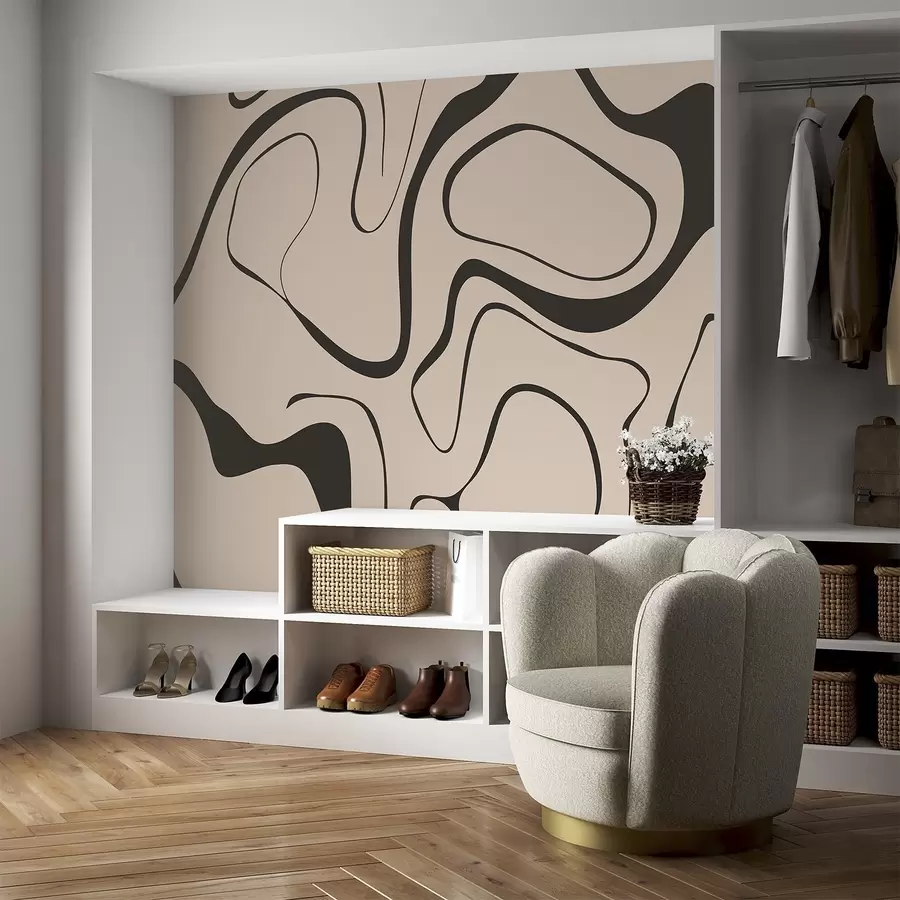 carta da parati Modello astratto nr. w04649