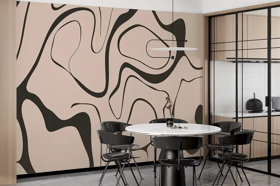 carta da parati Modello astratto nr. w04649