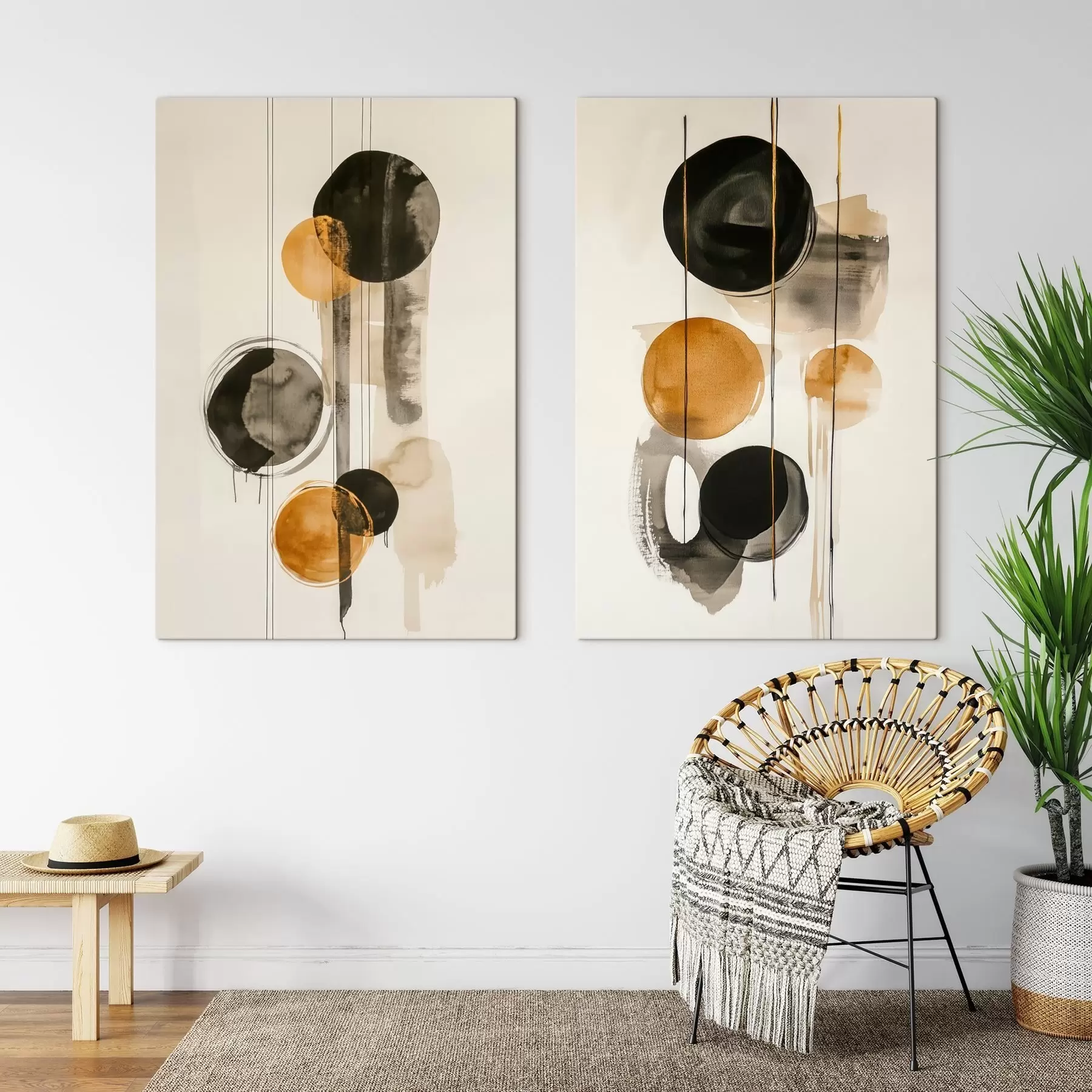 carta da parati Cerchi astratti nr. m00717