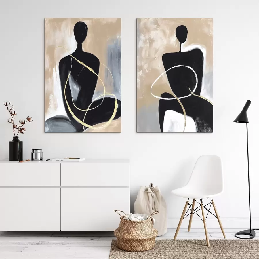 carta da parati Silhouette astratte nr. m00719