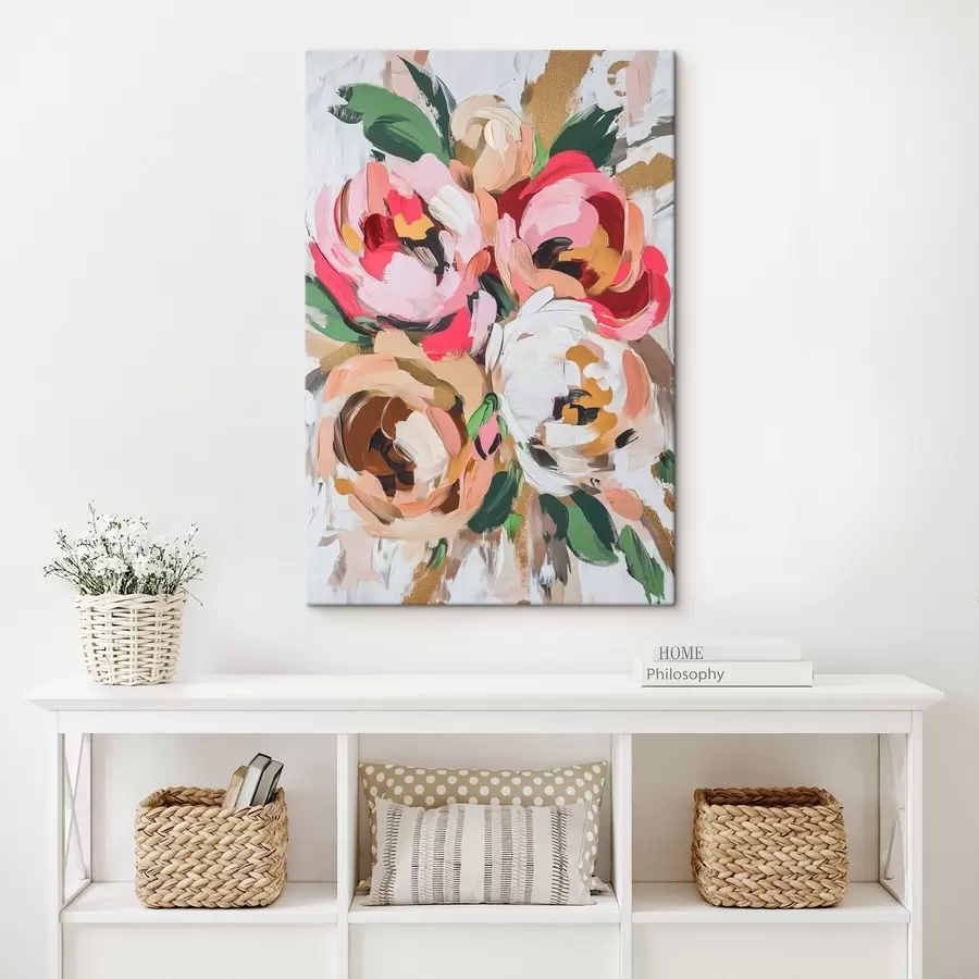 carta da parati Bouquet di fiori astratto nr. s45982