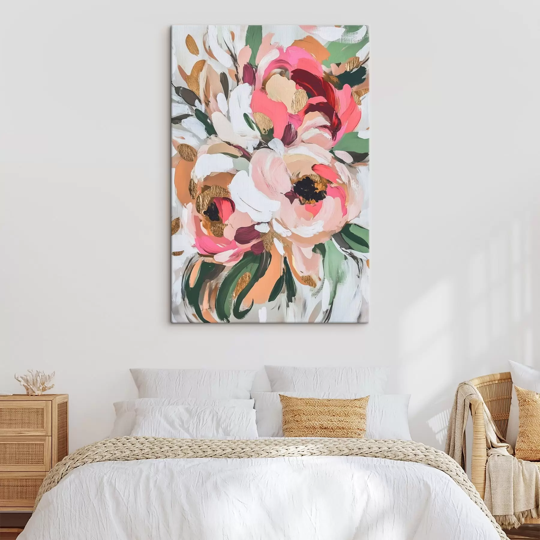 carta da parati Bouquet di fiori astratto nr. s45983