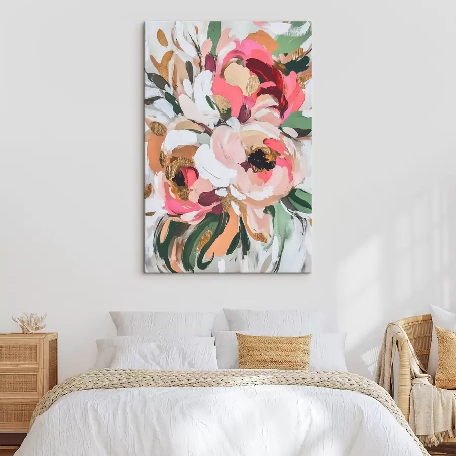 carta da parati Bouquet di fiori astratto nr. s45983