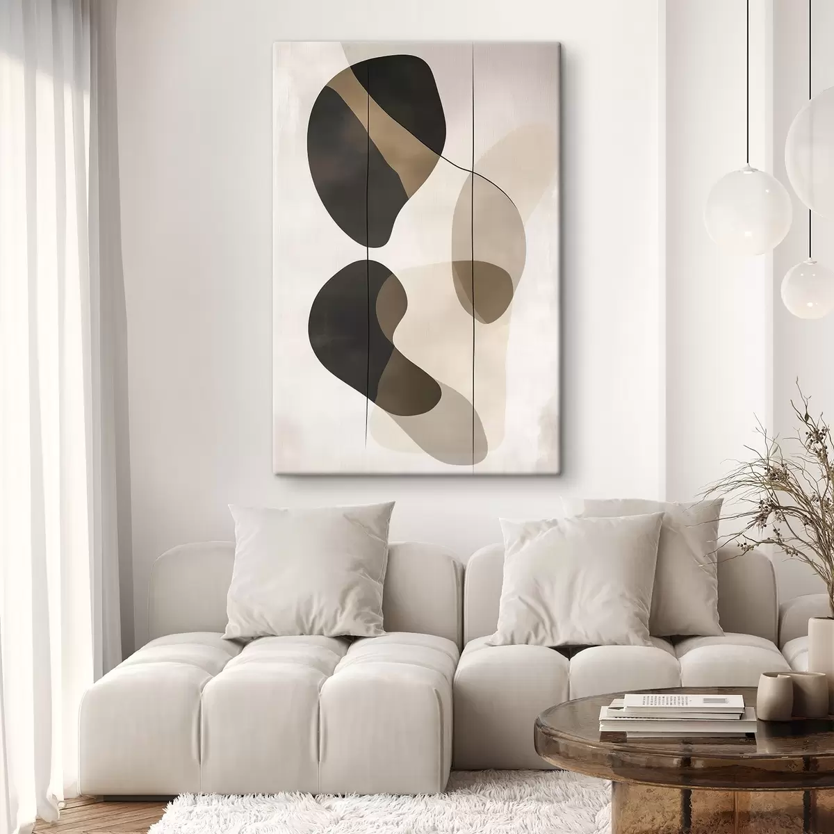 carta da parati Forme astratte fluttuanti nr. s45991