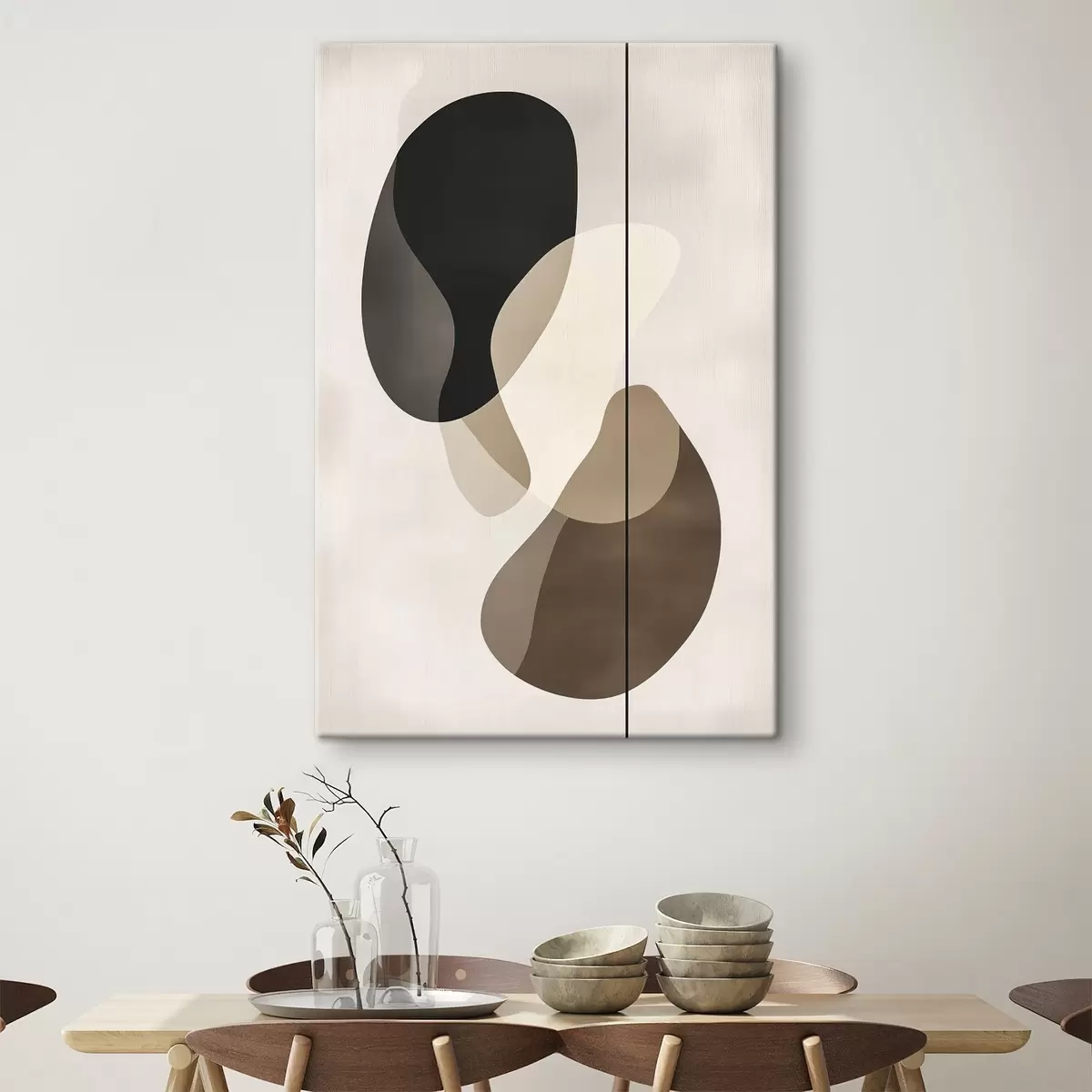 carta da parati Forme astratte fluttuanti nr. s45994