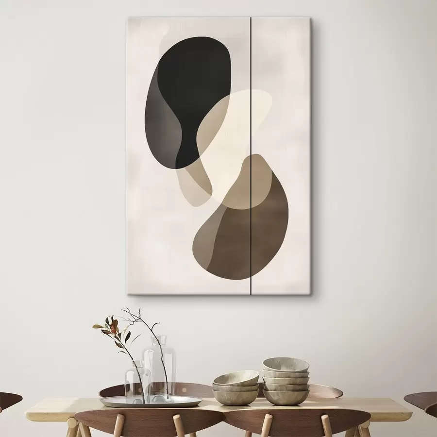 carta da parati Forme astratte fluttuanti nr. s45994