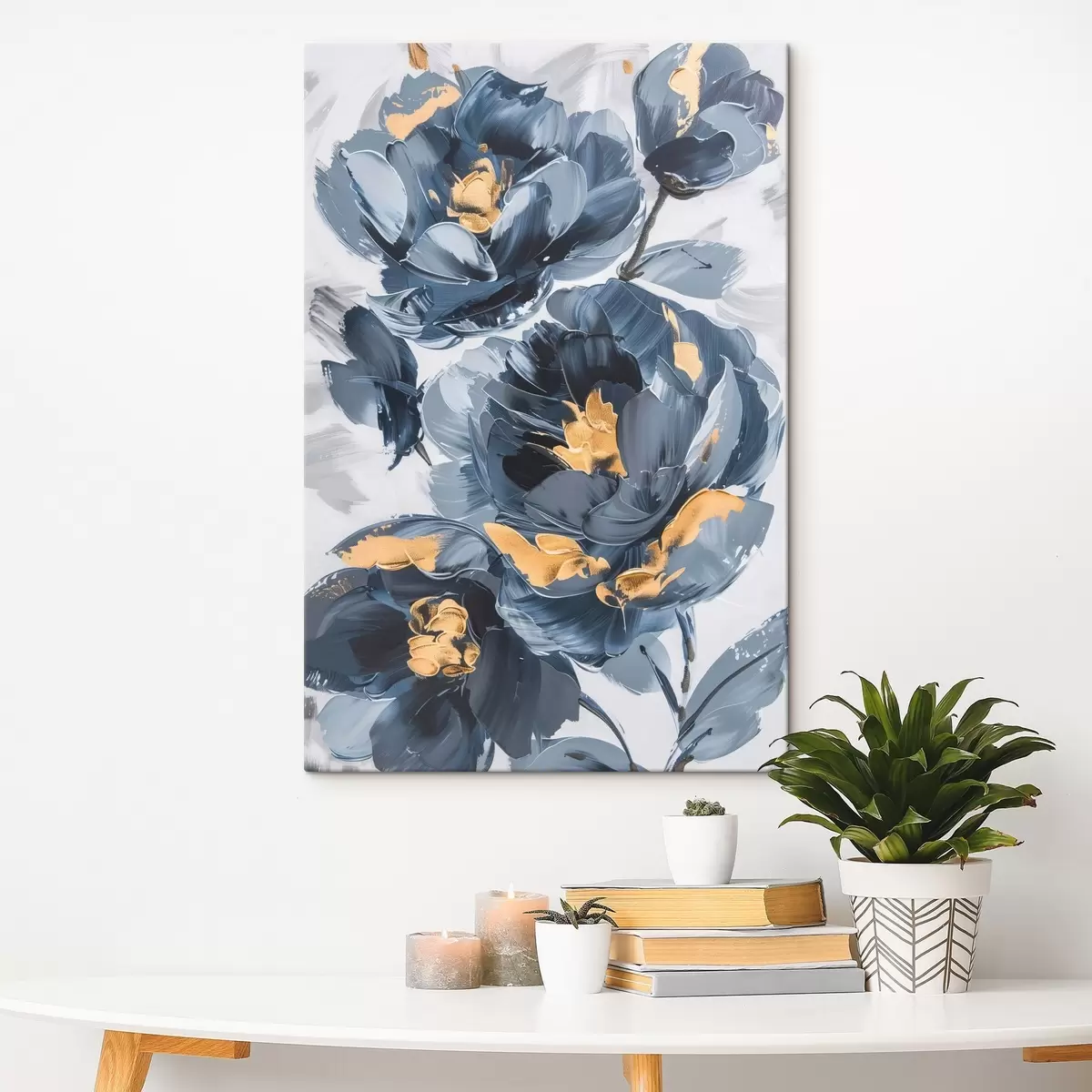 carta da parati Grandi fiori astratti nr. s46010