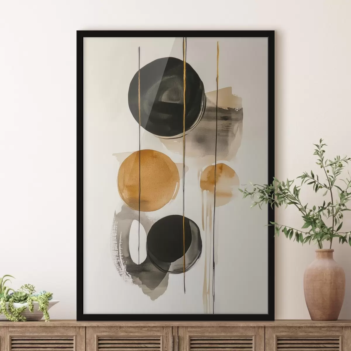 Poster Cerchi astratti f45779