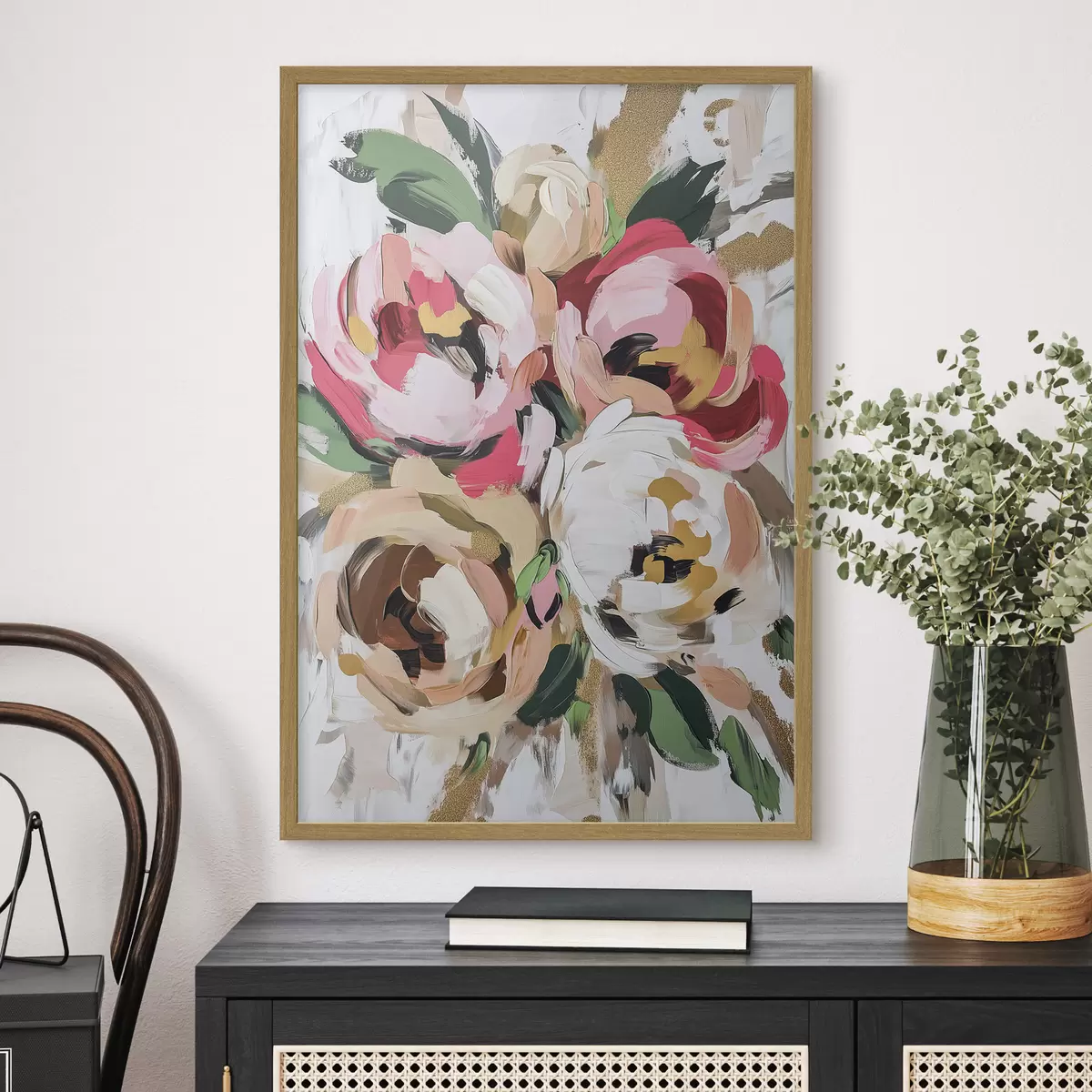 Poster Bouquet di fiori astratto f45982