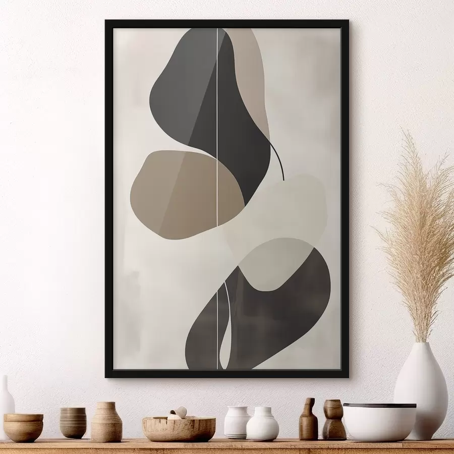 carta da parati Forme astratte fluttuanti nr. f45995