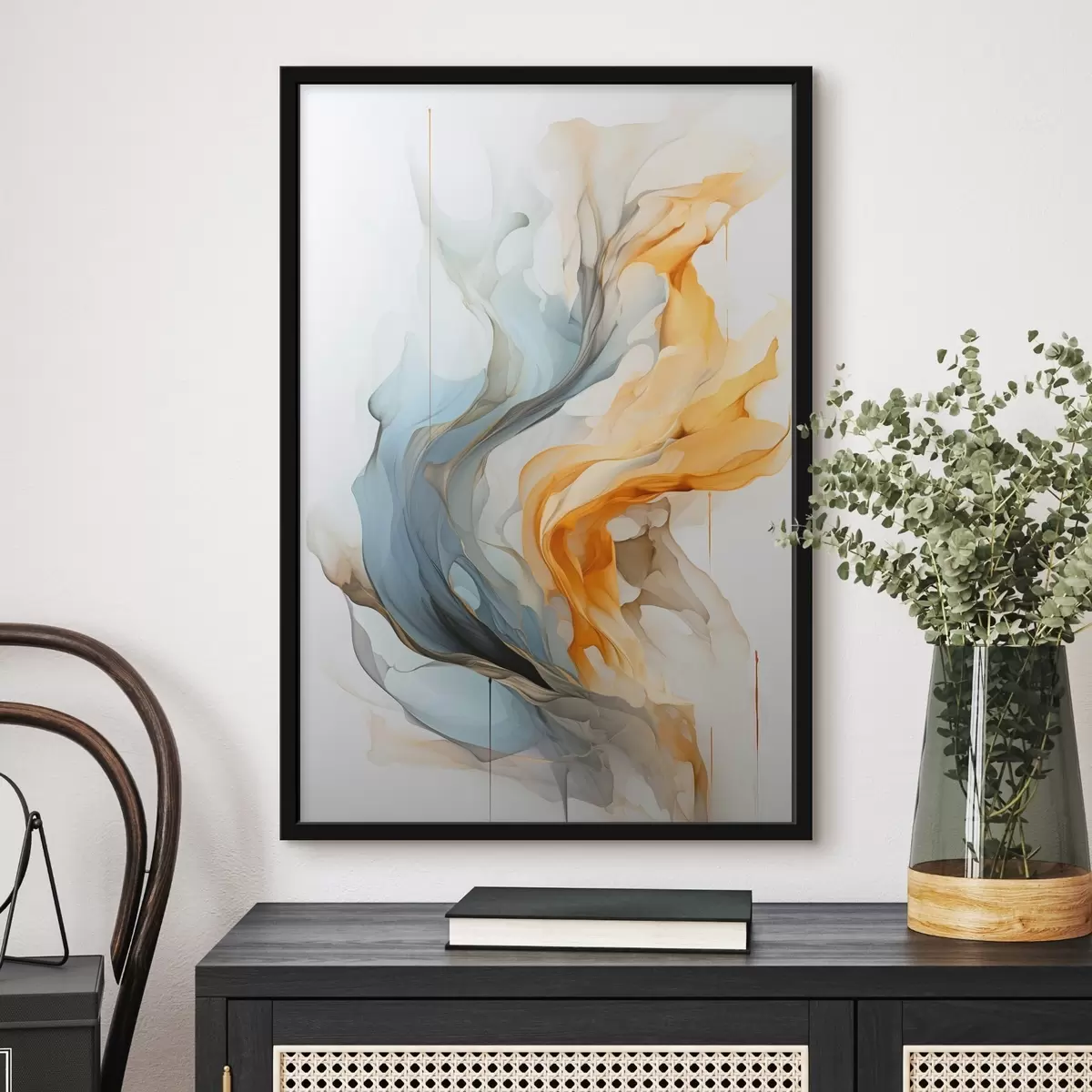 Poster Astrazione liquida f46000