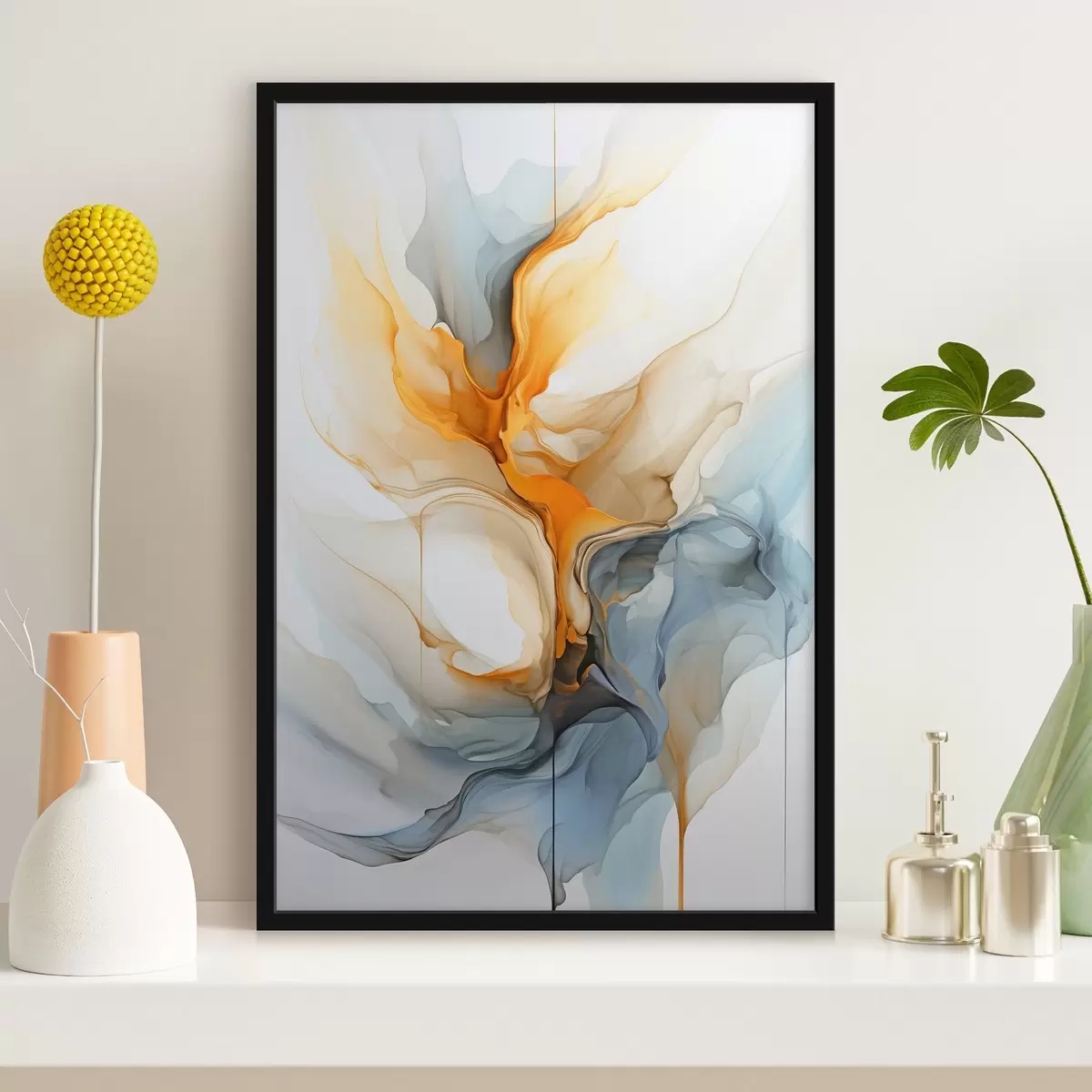 Poster Astrazione liquida f46001