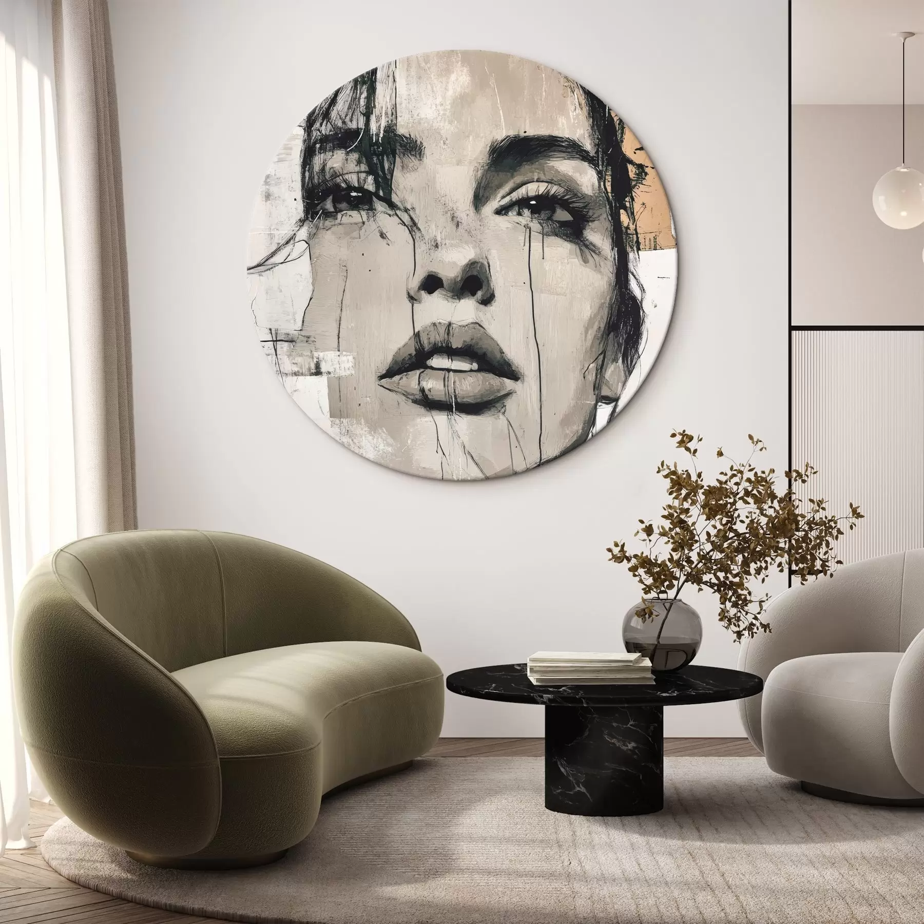 carta da parati Ritratto di donna nr. r45778