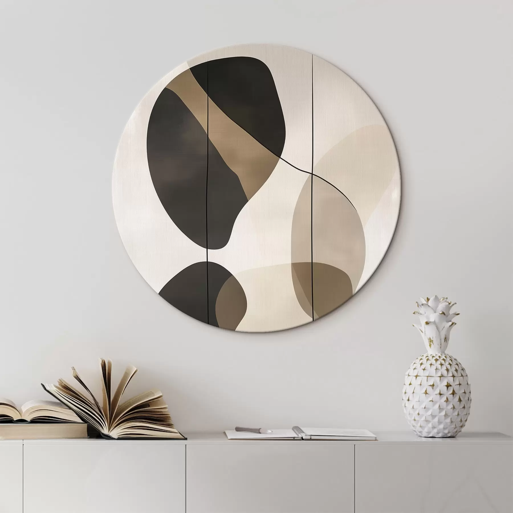 carta da parati Forme astratte fluttuanti nr. r45991