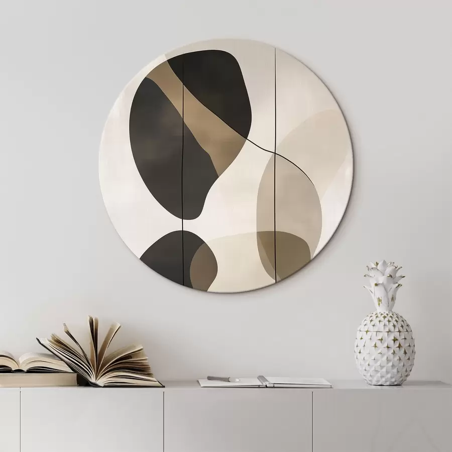 carta da parati Forme astratte fluttuanti nr. r45991