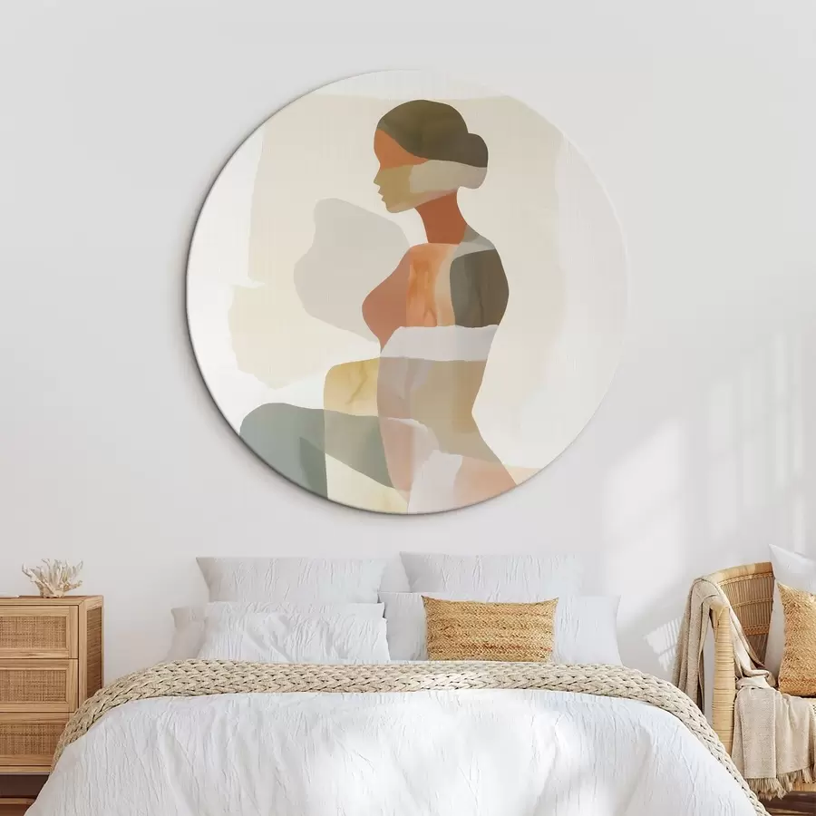 carta da parati Sagoma femminile astratta nr. r45992