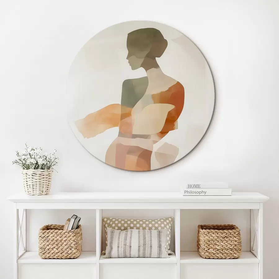 carta da parati Sagoma femminile astratta nr. r45993