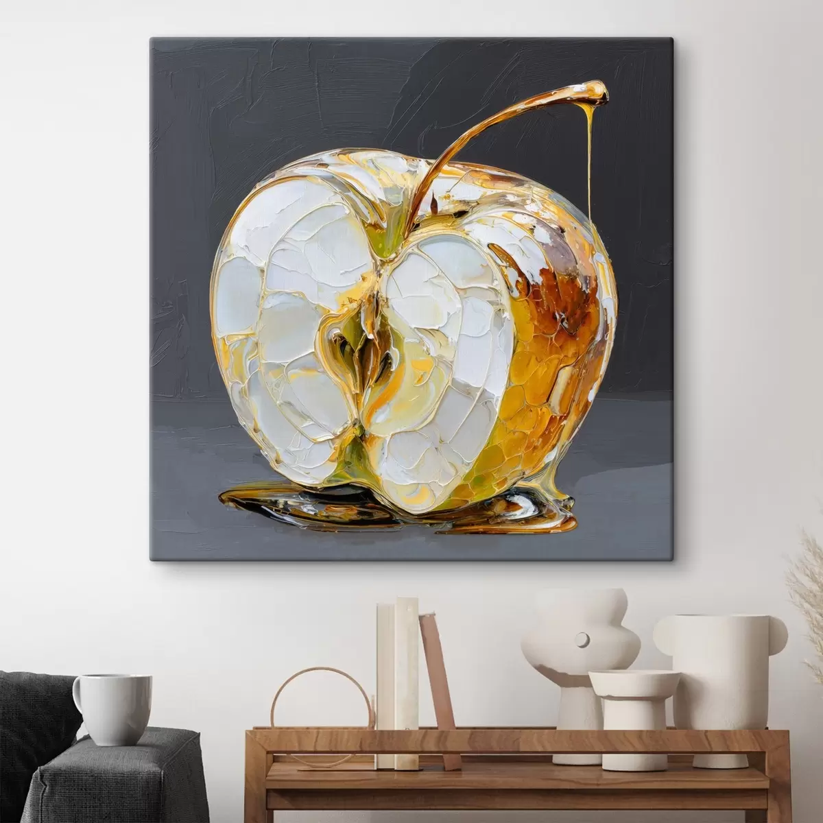 carta da parati Mela dolce in stile pittorico nr. s45861