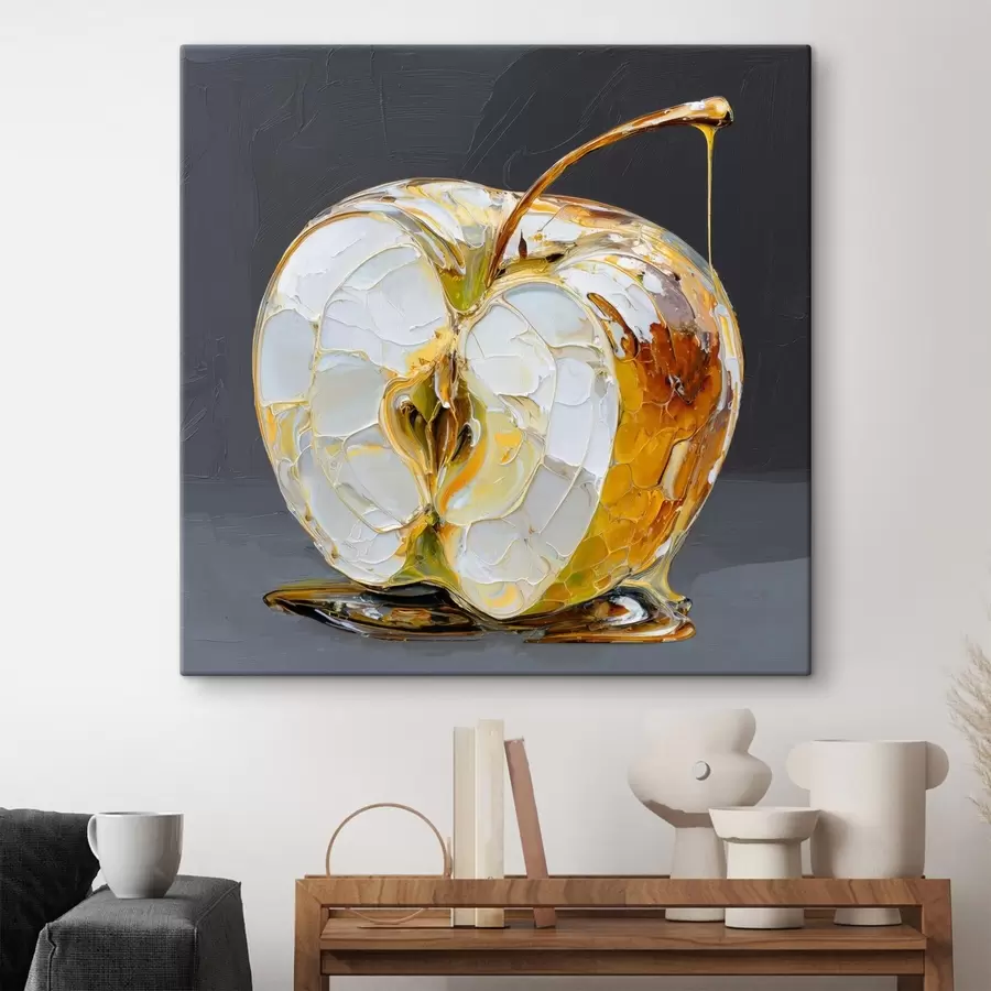 carta da parati Mela dolce in stile pittorico nr. s45861