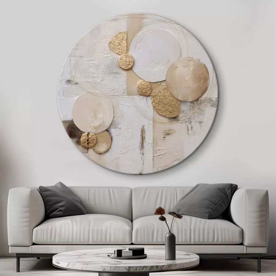 carta da parati Astrazione nello stile pittorico volumetrico nr. r45852