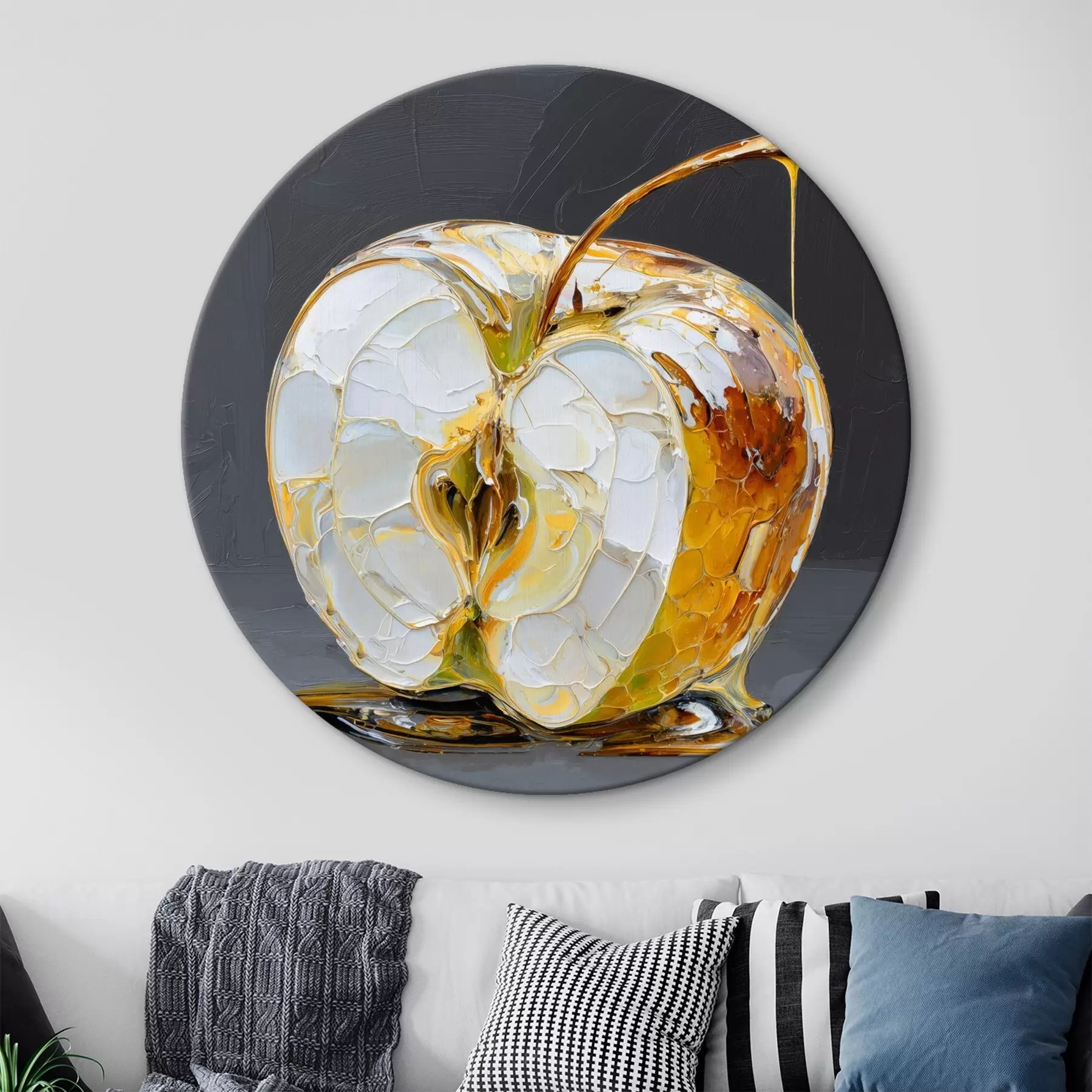 carta da parati Mela dolce in stile pittorico nr. r45861